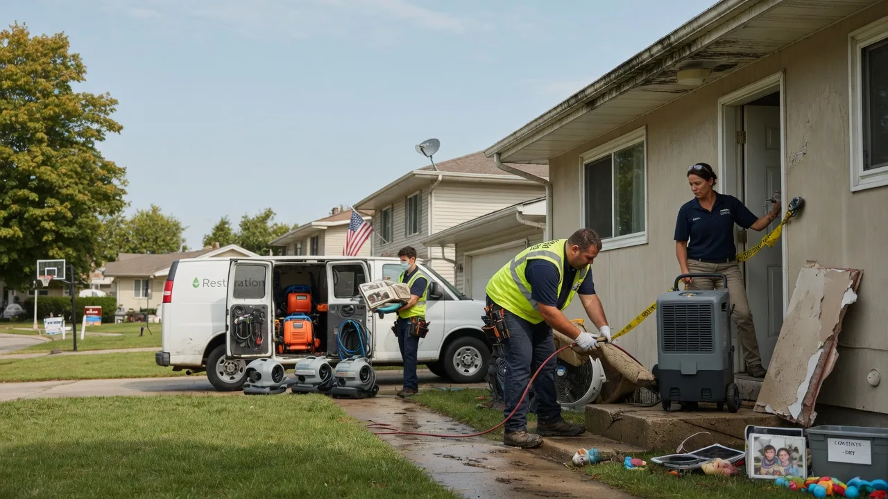 Water Damage Restoration in Crowville, LA near me